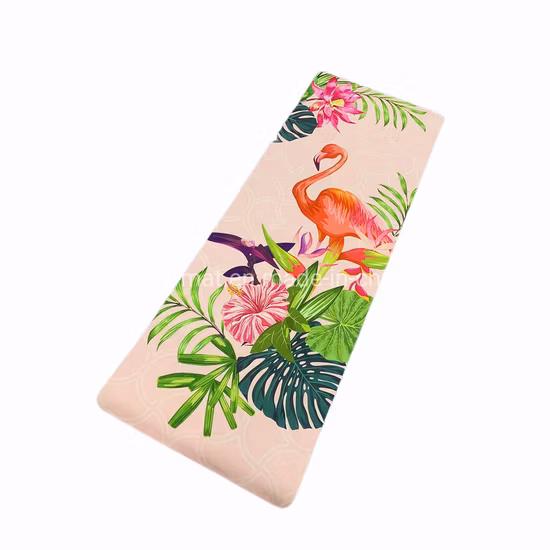 Eco Friendly PU NBR Cork PVC EVA Gym Sports Exercise Equipment Mats Customized Logo Print Sport Non-Slip Suede Natural Rubber TPE Yoga Supplies Mat