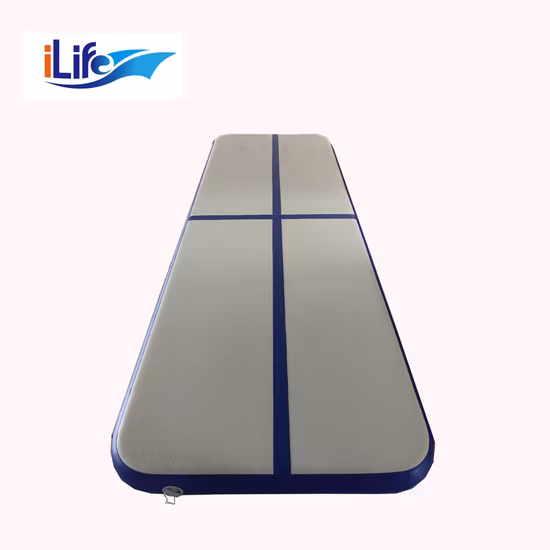 Ilife PVC Training Inflatable Air Tumbling Mat Water Yoga Mat with Factory Price